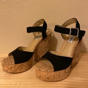 Steve Madden Jess cork platform